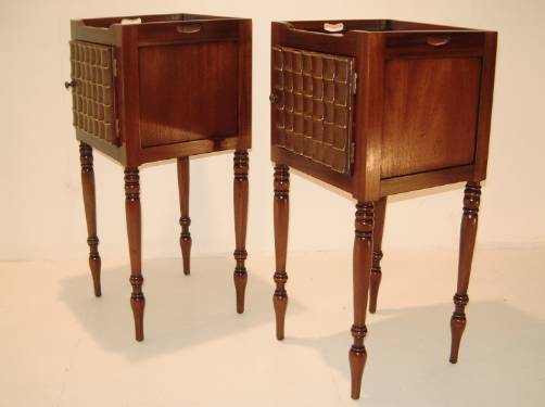 Vintage bedside cabinets, 1950`s ca, English